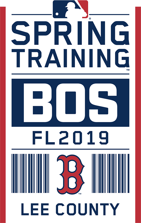 Boston Red Sox 2019 Event Logo iron on paper